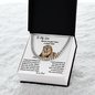 To My Son - Never Forget That I Love You - Cuban Link Chain