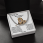 To My Son - Never Forget That I Love You - Cuban Link Chain