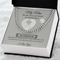 My Man/Soulmate - You Complete Me - Cuban Link Chain