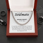 To My Soulmate Never Forget | Cuban Link Chain