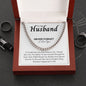 To My Husband Never Forget | Cuban Link Necklace