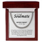 To My Soulmate Never Forget | Cuban Link Chain