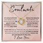 To My Beautiful Soulmate | Love Knot Necklace