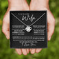 To My Beautiful Wife I Love You | Love Knot Necklace