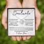 To My Beautiful Soulmate | Love Knot Necklace