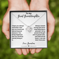 To My Great Granddaughter From Grandma - Love Knot Necklace