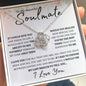 To My Beautiful Soulmate | Love Knot Necklace