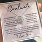 To My Beautiful Soulmate | Love Knot Necklace