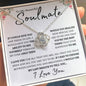 To My Beautiful Soulmate | Love Knot Necklace