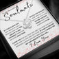 To My Beautiful Soulmate | Love Knot Necklace