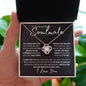 To My Beautiful Soulmate | Love Knot Necklace