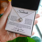 To My Soulmate - If I had one wish - Love Knot Necklace