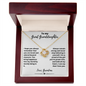 To My Great Granddaughter From Grandma - Love Knot Necklace