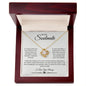 To My Soulmate - If I had one wish - Love Knot Necklace