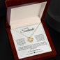 To My Soulmate - If I had one wish - Love Knot Necklace