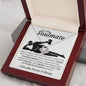 To My Soulmate I Love You Forever | Love Knot Necklace