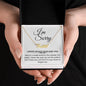 I'm Sorry - I never should have hurt you | Name Necklace