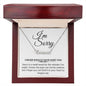 I'm Sorry - I never should have hurt you | Name Necklace