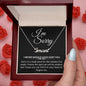 I'm Sorry - I never should have hurt you | Name Necklace
