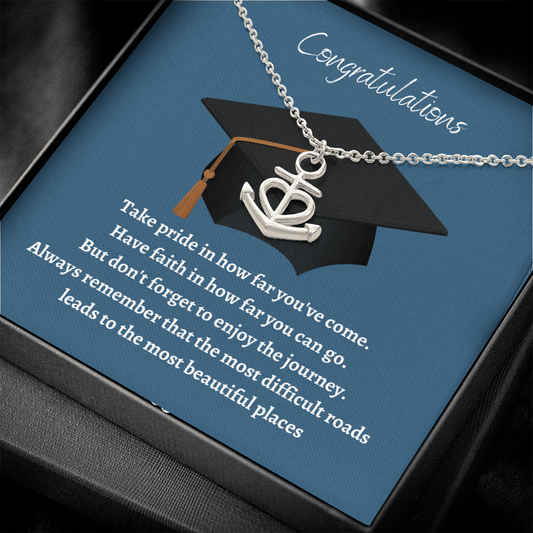 Congratulations - Anchor Necklace