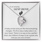 New Mom - You are amazing - Forever Love Necklace