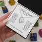 To My Badass Daughter - Never Forget That I Love You - Forever Love Necklace