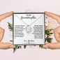 To My Granddaughter From Grandma - Forever Love Necklace