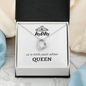 Mom is just above queen - Forever Love Necklace