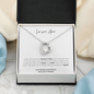To Mom from Son in Heaven - Forever Love Necklace