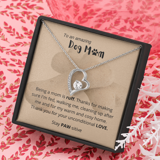To an Amazing Dog Mom - Forever Love Necklace