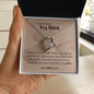 To an Amazing Dog Mom - Forever Love Necklace