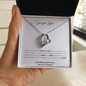 To Mom from Son in Heaven - Forever Love Necklace