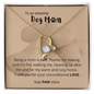 To an Amazing Dog Mom - Forever Love Necklace