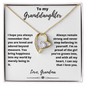 To My Granddaughter From Grandma - Forever Love Necklace