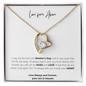 To Mom from Son in Heaven - Forever Love Necklace