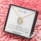 To Mom from Son in Heaven - Forever Love Necklace