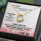 To My Wife - Forever Love Necklace