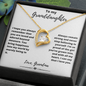 To My Granddaughter From Grandma - Forever Love Necklace