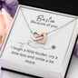 Bestie Because Of You - Interlocked Hearts Necklace