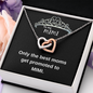 Promoted to Mimi - Interlocked Hearts Necklace