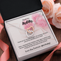 Thank You Mom - Interlocked Hearts Necklace