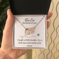 Bestie Because Of You - Interlocked Hearts Necklace