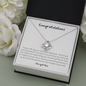Congratulations - Love Knot Necklace