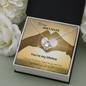 To My Soulmate - You're My Lifeline - Love Knot Necklace
