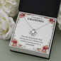 Promoted to grandma - Love Knot necklace