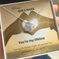 To My Soulmate - You're My Lifeline - Love Knot Necklace
