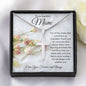 To My Beautiful Mom - Cross Necklace