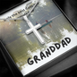Promoted to Granddad - Cross Necklace