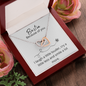Bestie Because Of You - Interlocked Hearts Necklace