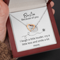 Bestie Because Of You - Interlocked Hearts Necklace